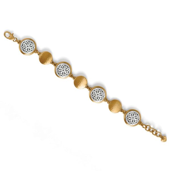 Ferrara Two Tone Luce Link Bracelet Online Hot Sale