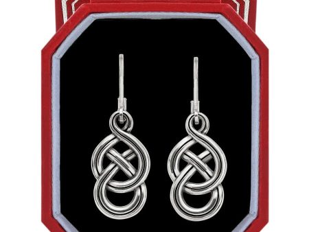 Interlok Braid Petite Leverback Earrings Gift Box Supply