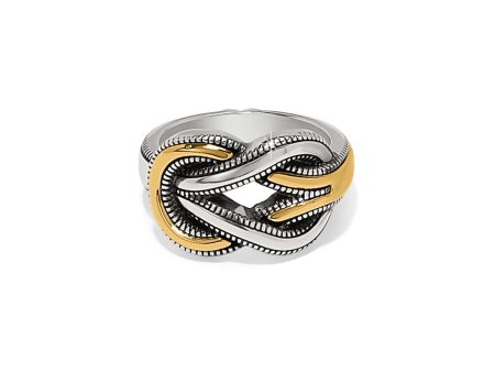 Interlok Harmony Two Tone Ring Online Sale