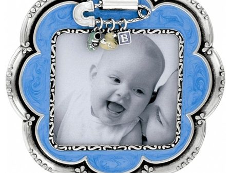 Baby Love Blue Flower Frame Supply