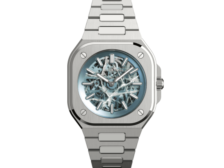 BR-05 Skeleton Arctic Blue 40 MM BR05A-AB-SKST SST Hot on Sale