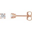 14K Yellow 1 4 CTW Lab-Grown Diamond Stud Earrings Hot on Sale