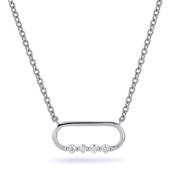 Cloud Link Necklace CN386-YG For Cheap