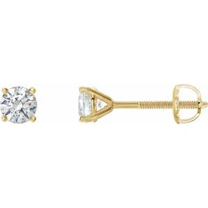 14K Yellow 1 5 CTW Natural Diamond Cocktail-Style Earrings Supply