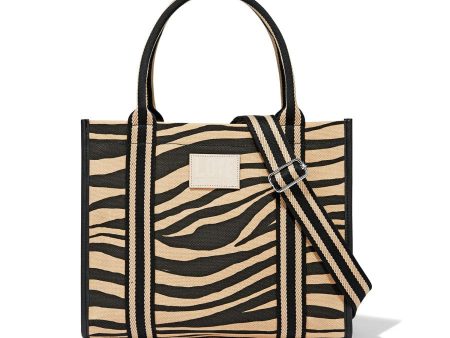 Zebra Love Canvas Carry All For Sale