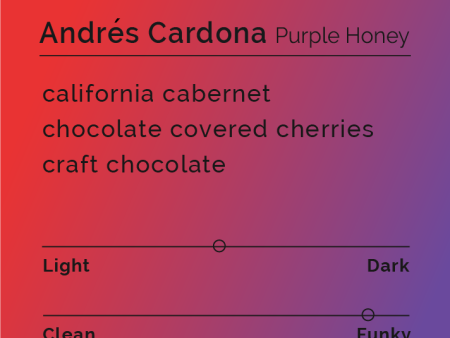 Andres Cardona - Purple Honey For Sale