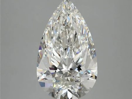 4.42ct Pear Lab Grown Diamond (Colour G, Clarity VVS2, IGI) Cheap