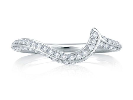 A.Jaffe Wedding Bands Signature Diamond Swirl MRS322 37 Online