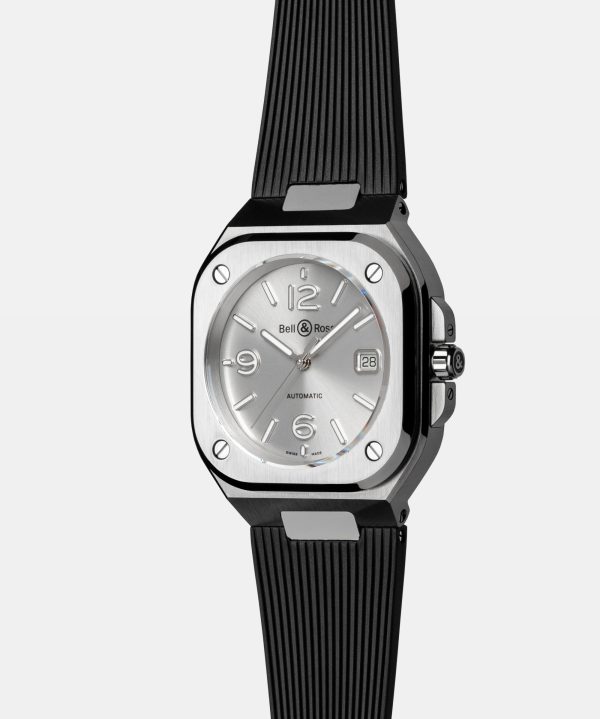 BR-05 Grey Steel 40 mm BR05A-GR-ST SRB Fashion