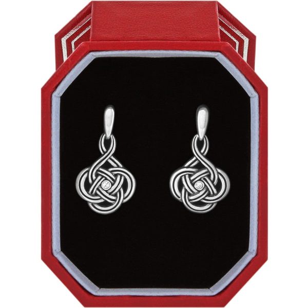 Interlok Petite Post Drop Earrings Gift Box on Sale