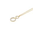 Two Ring Cloud Drop Pendant P386-S Fashion