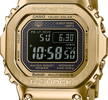 Casio G-Shock Stainless Full Metal 5000 Series - GMWB5000GD-9 For Discount