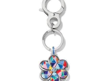 Colormix Flower Handbag Fob on Sale