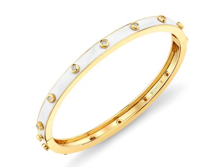 Chroma Extruded Bezel Bangle BR485 Discount