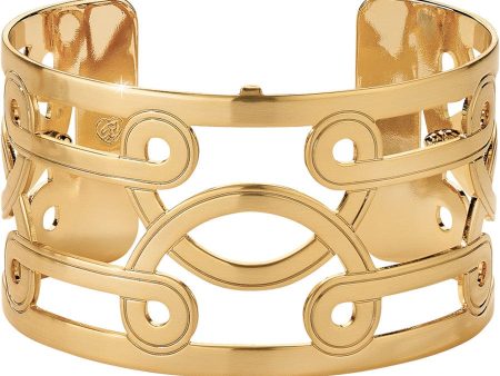 Christo Lima Wide Cuff Bracelet Online now