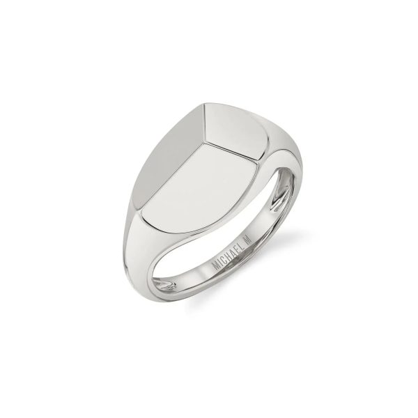 Carve Signet Ring F454 Discount