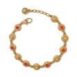 Venetian Gems Link Bracelet Cheap