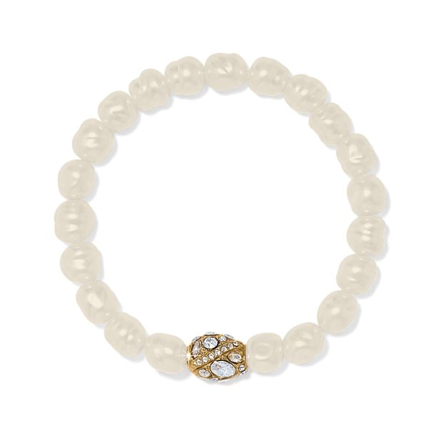 Trust Your Journey Pearl Bracelet Cheap