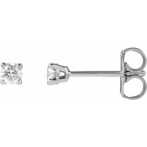 14K Yellow 1 6 CTW Lab-Grown Diamond Earrings Sale