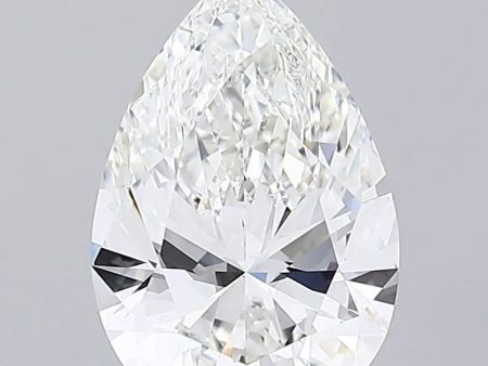 4.08ct Pear Lab Grown Diamond (Colour G, Clarity VVS1, IGI) on Sale