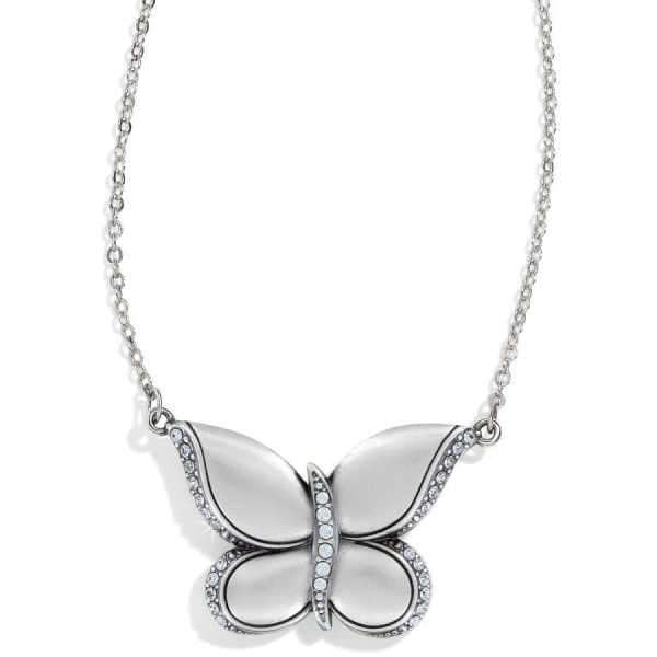 Trust Your Journey Reversible Butterfly Necklace Online Hot Sale