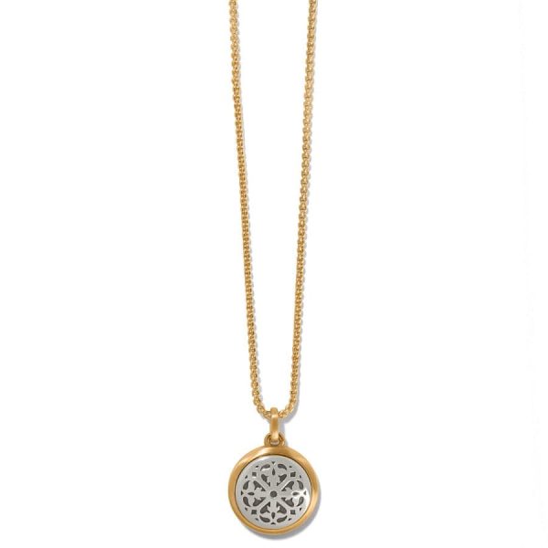 Ferrara Two Tone Luce Short Necklace Online Hot Sale