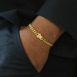 Svelte Stephen 5mm Chain Bracelet 18K Gold SSTBSS 001S Hot on Sale