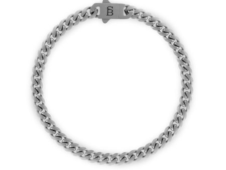 Svelte Stephen 5mm Chain Bracelet Silver SSTBSS 002S Fashion