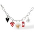 We Love Hearts Charm Bracelet Supply