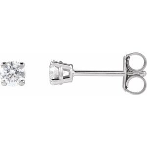 14K Yellow 1 4 CTW Lab-Grown Diamond Stud Earrings Hot on Sale