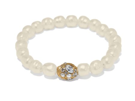 Trust Your Journey Pearl Bracelet Cheap