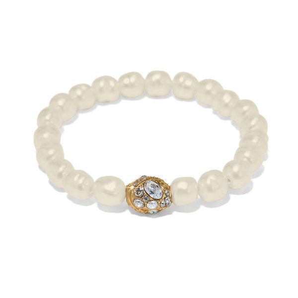 Trust Your Journey Pearl Bracelet Cheap