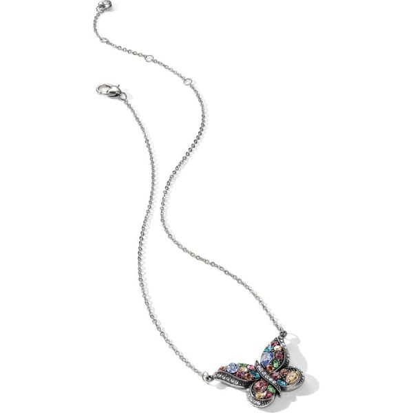 Trust Your Journey Reversible Butterfly Necklace Online Hot Sale