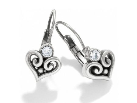 Alcazar Heart Leverback Earrings Online now