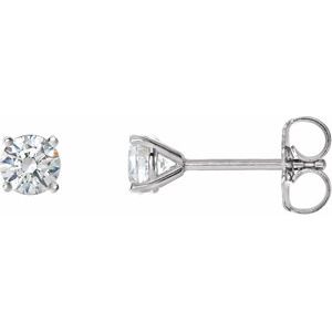 14K White 1 1 2 CTW Natural Diamond Cocktail-Style Earrings For Cheap