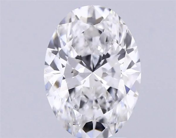 2.35ct Oval Lab Grown Diamond (Colour E, Clarity VS2, IGI) Fashion