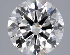 3.00ct Round Lab Grown Diamond (Colour H, Clarity VS2, Cut EX, IGI) Online Sale