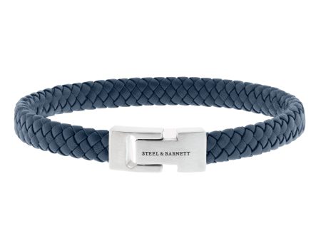 Leather Bracelet Archie Jeans Blue LBA-004-45E60U-S Online